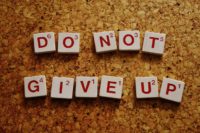 do not give up, m